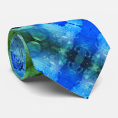 Lavendel X GL Ikat 12 Krawatte (Gerollt)