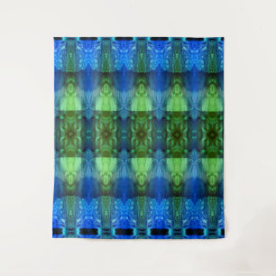 Lavendel X GL Ikat 13 Wandteppich