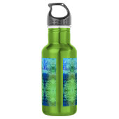 Lavendel X GL Ikat 8 Edelstahlflasche (Rückseite)