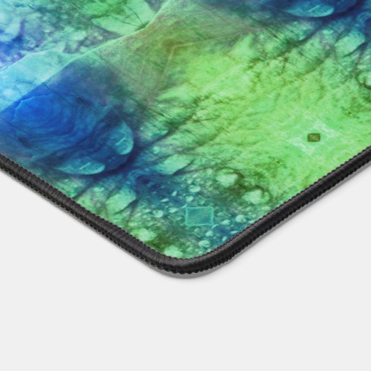 Lavendel X GL Ikat 8 Schreibtischunterlage (Ecke)