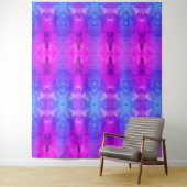 Lavendel X Miami Ikat 9 Wandteppich (Beispiel)