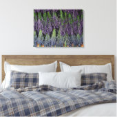 Lavendel zum Trocknen Leinwanddruck (Insitu (Schlafzimmer))