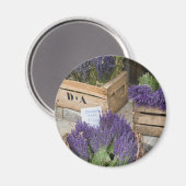 Lavendel zum verkauf, Provence, Frankreich Magnet (Vorderseite/Rückseite)
