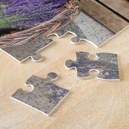Lavendel zum verkauf, Provence, Frankreich Puzzle (Seite)
