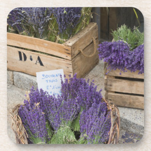 Lavendel zum Verkauf, Provence, Frankreich Untersetzer