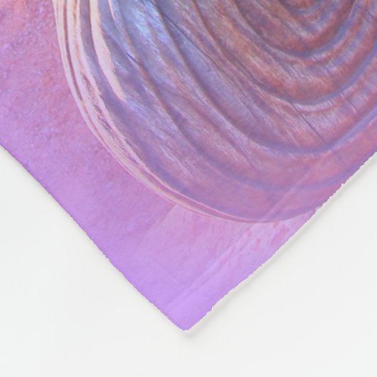 Lavendelaura Buddha Fleecedecke (Ecke)