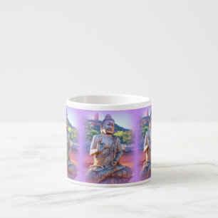 Lavendelaura buddhas espressotasse