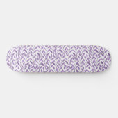 Lavendelblätter Skateboard (Horizontal)