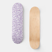 Lavendelblätter Skateboard (Vorderseite)