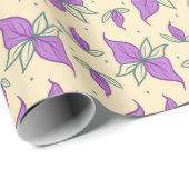 Lavendelblau, Dilly Dilly Geschenkpapier (Rolleneckpunkt)