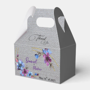 Lavendelblau Geschenkschachtel