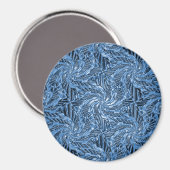 Lavendelblau.... Magnet (Vorderseite/Rückseite)