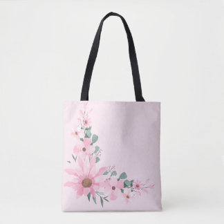 Lavendelblau, rosa Tasche