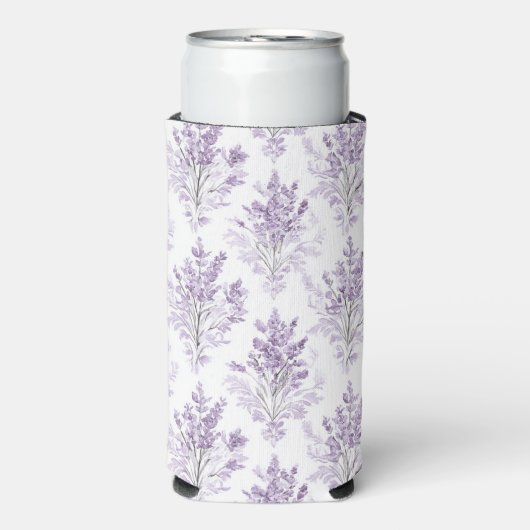 Lavendelblumen   selters dosenkühler (Seltzer Vorderseite)
