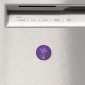 Lavendelblumenstrauß. Magnet (In Situ (Geschirrspüler))