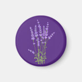 Lavendelblumenstrauß. Magnet (Vorne)