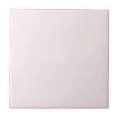 Lavendelblush Solid Color | Klassisches Elegant Fliese (Vorderseite)