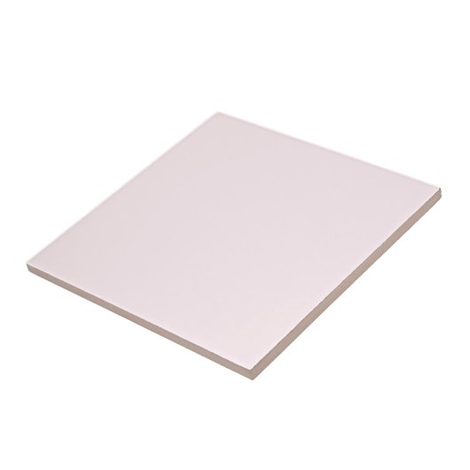 Lavendelblush Solid Color | Klassisches Elegant Fliese (Seite)
