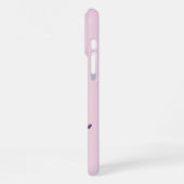Lavendelblut: Mit Monogramm erste "L" iPhone Hülle (Linke Seite)