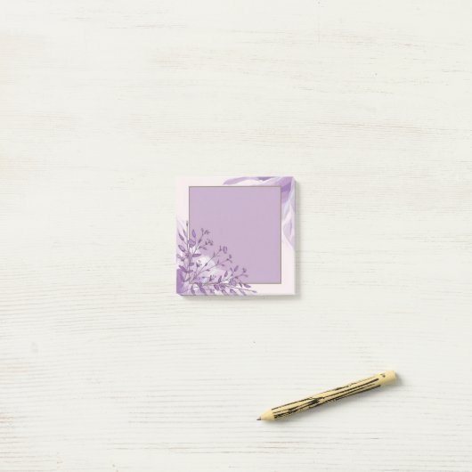 Lavendelblut - Post-it-Hinweise Post-it Klebezettel (Auf Schreibtisch)