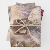 Lavendelblut, schwere Gewichtsabnahme Geschenkpapier Set (Beispiel)