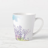 Lavendelblüte Milchtasse (Rechts)