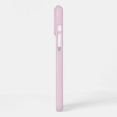 Lavendelblüte: Mit Monogramm erste "P" iPhone Hülle (Linke Seite)
