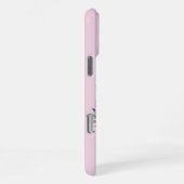 Lavendelblüte: Mit Monogramm erste "P" iPhone Hülle (Rechte Seite)