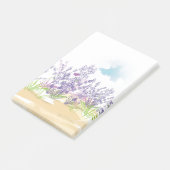 Lavendelblüte Post-it Klebezettel (angewinkelt)