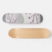 Lavendelblüte Skateboard (Horizontal)