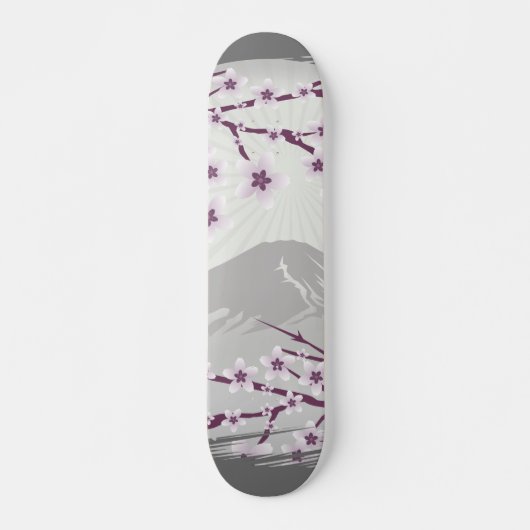 Lavendelblüte Skateboard (Vorne)
