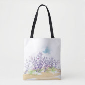 Lavendelblüte Tasche (Vorderseite)