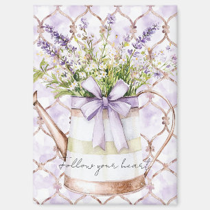 Lavendelblüten Bogen Magnet