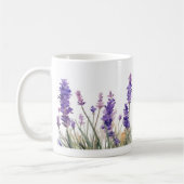 Lavendelblüten Kaffeetasse (Links)