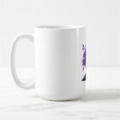 Lavendelblüten-Mondbaum-Tasse Kaffeetasse (Links)