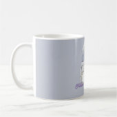 Lavendelblüten Schloss Kaffeetasse (Links)