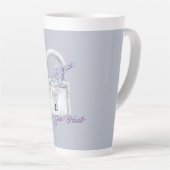 Lavendelblüten Schloss Milchtasse (Rechte Ecke)