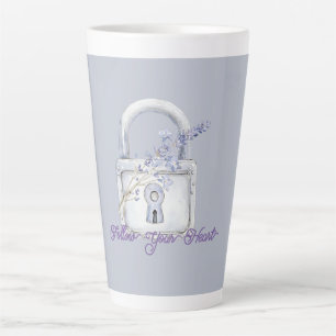 Lavendelblüten Schloss Milchtasse