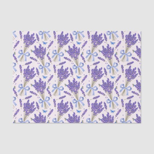 Lavendelblüten Seidenpapier (Vorderseite)