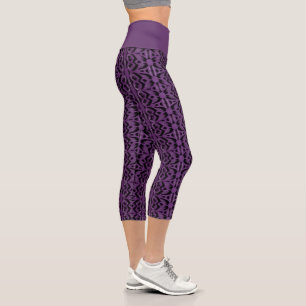 Lavendeldämmerung Capri Leggings