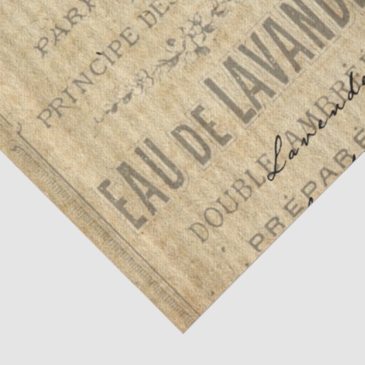 Lavendelentkundung Seidenpapier (Detail)