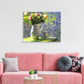 Lavendelentspannung Leinwanddruck (Insitu (Wohnzimmer))