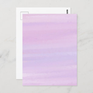 Lavendelfarbe ist meine Lieblingsfarbe Postkarte