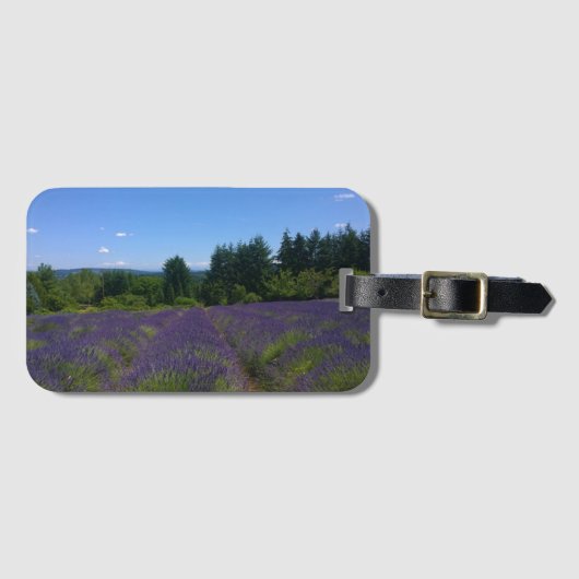 Lavendelfarm Gepäckanhänger (Vorderseite (Horizontal))