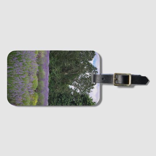 Lavendelfarm Gepäckanhänger (Vorderseite (Horizontal))