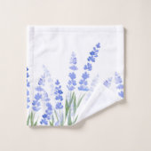 Lavendelfeld 2 badhandtuch set (Waschlappen)