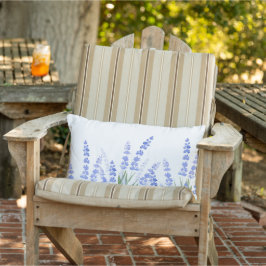 Lavendelfeld 2 kissen für draußen