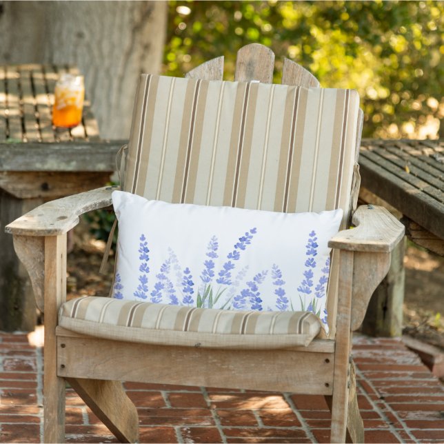 Lavendelfeld 2 kissen für draußen (Stuhl )