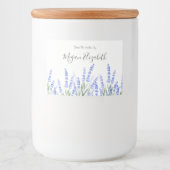 Lavendelfeld 2 lebensmitteletikett (Vorderseite)