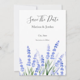 Lavendelfeld 2 save the date